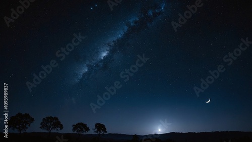 sky with stars