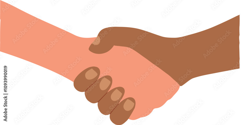 vector illustration of shaking hands vector illustration of shaking hands