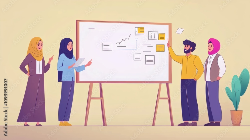 Team collaboration meeting office environment infographic presentation professional setting engaging discussion on strategies Team collaboration meeting office environment infographic presentation professional setting engaging discussion on strategies