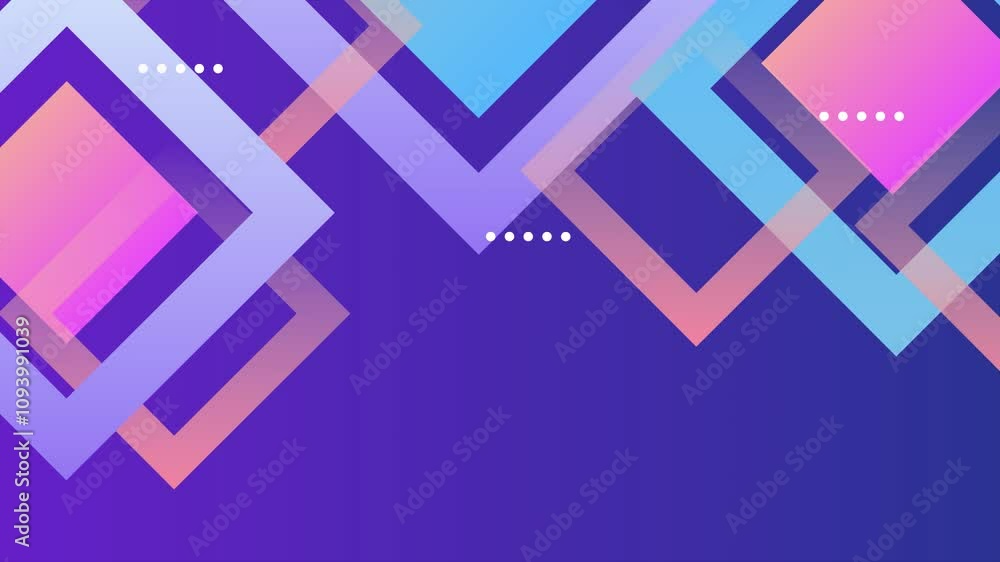 A vivid geometric pattern featuring interlocking diamond shapes with gradient colors seamless 4k video background motion pop art design A vivid geometric pattern featuring interlocking diamond shapes with gradient colors seamless 4k video background motion pop art design