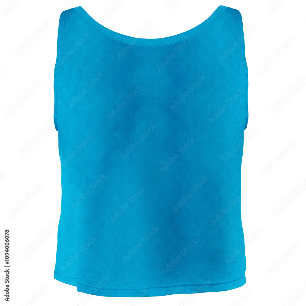 Showcase Your Design In A Realistic Way With This Back View Classical Womens Tank Top Mockup In Atoll Blue Color. Showcase Your Design In A Realistic Way With This Back View Classical Womens Tank Top Mockup In Atoll Blue Color.