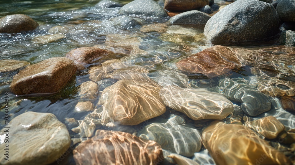 Fototapeta premium Clear River Water