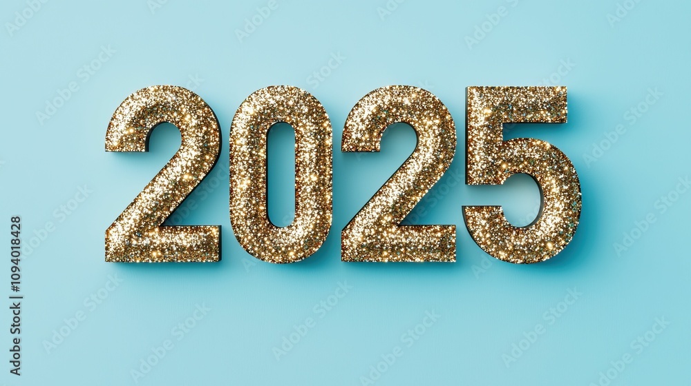 Happy new year mockup product, New year mockup product concept, Glittering numbers Happy new year mockup product, New year mockup product concept, Glittering numbers