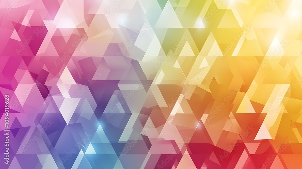 Abstract colorful triangle pattern background. (1) Abstract colorful triangle pattern background. (1)