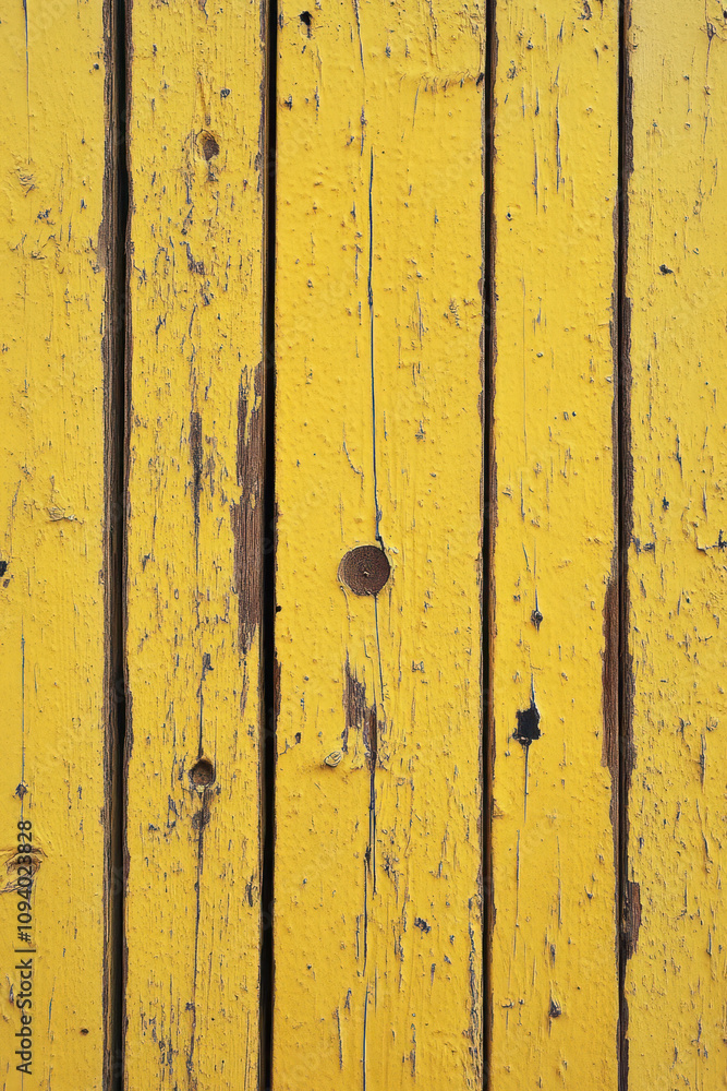 Yellow Surface wood board texture for vertical natural background Yellow Surface wood board texture for vertical natural background