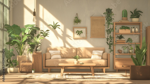 Sunlit Sanctuary: A serene ...