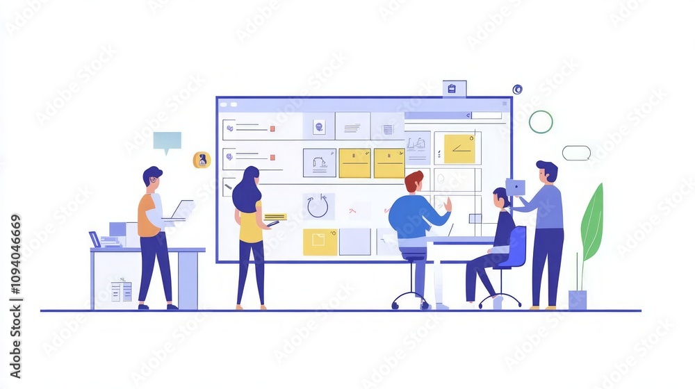 Team Collaboration in a Modern Office Team Collaboration in a Modern Office