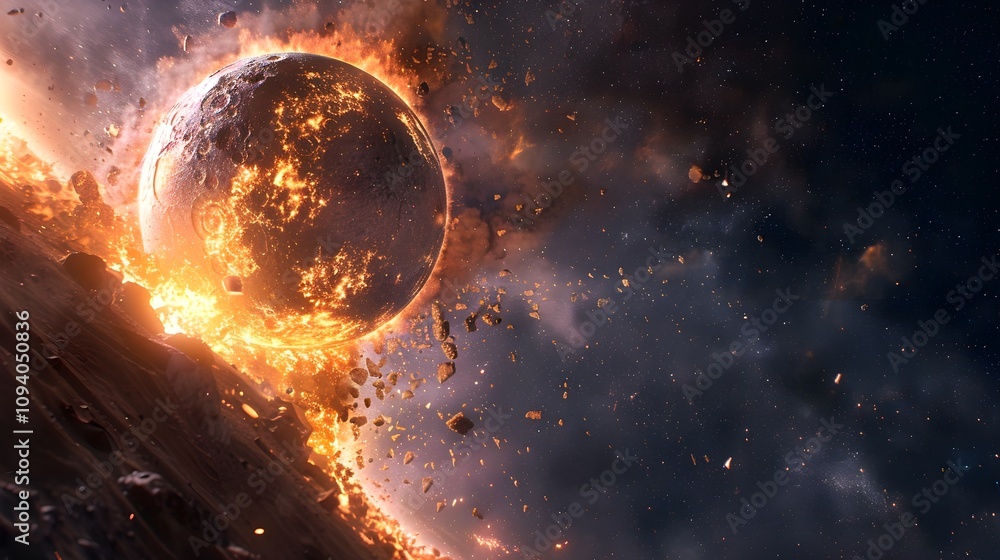 Obraz premium Astrophysicists Probe Mysterious Celestial Anomaly Defying Gravitational Norms