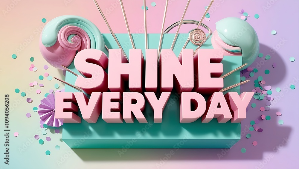 3D rendered pastel pink 3D rendered pastel pink