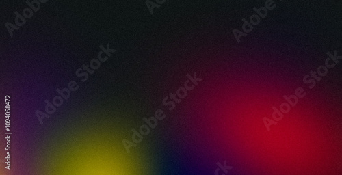 Abstract color gradient grainy background. Vibrant magenta blue green color noisy gradient, glowing color flow, bright, shine, website header design, cover, banner, poster