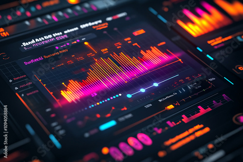 Burn Rate and Cash Runway Graph Depicted in a Modern Financial Analysis Mode: Key Business Metrics