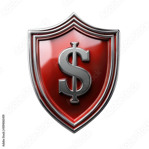 Free Download Secure Payment Shield Icon with Dollar Sign for Financial Security - GFXLoad