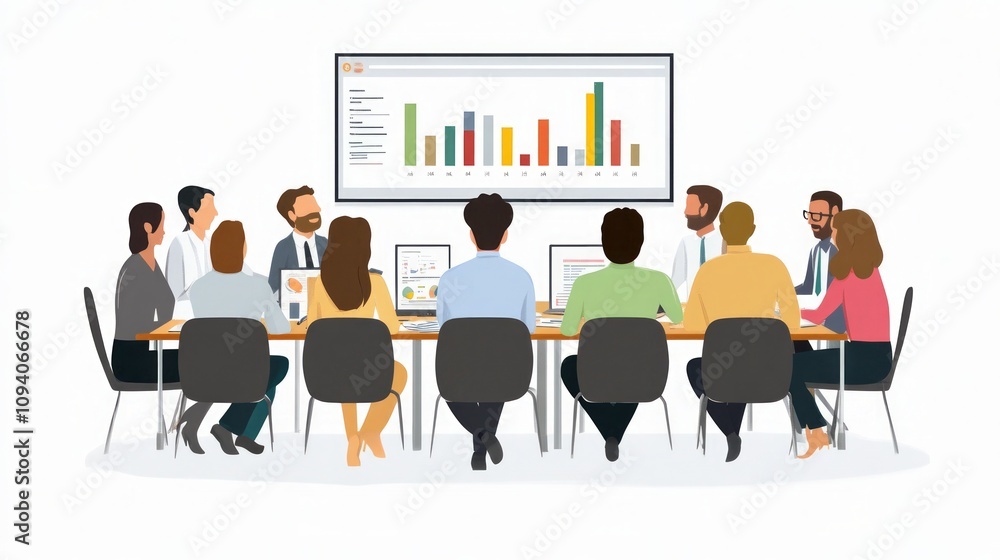 Business Meeting in Progress Business Meeting in Progress