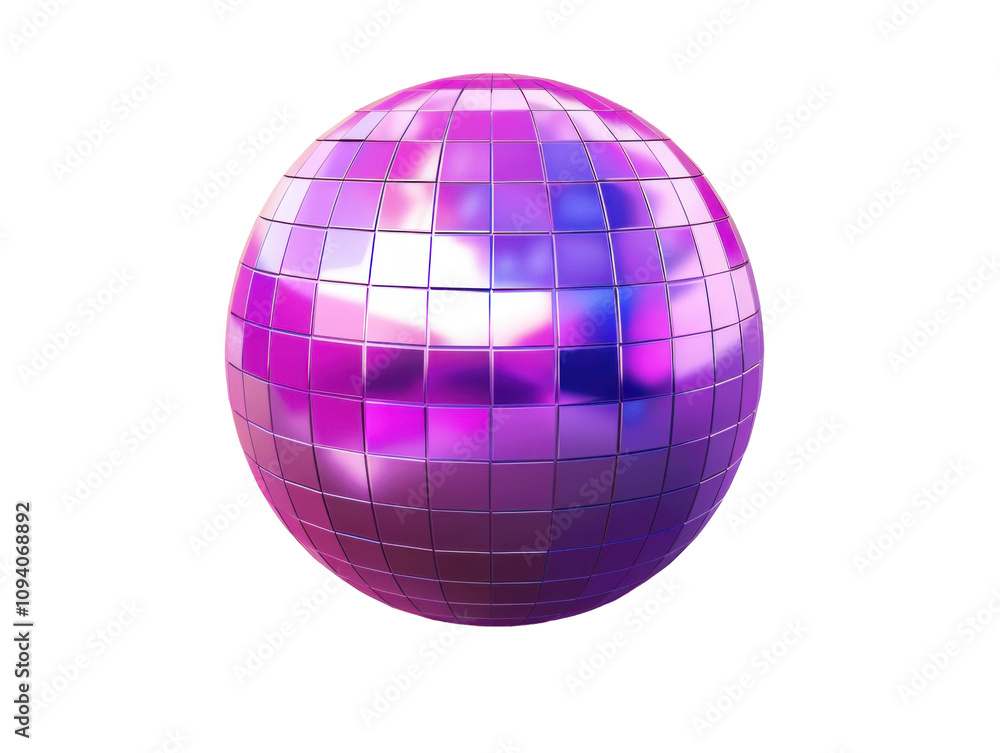 Colorful Disco Ball Reflection in Vibrant Design Colorful Disco Ball Reflection in Vibrant Design