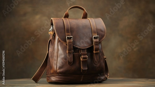 Brown Leather Backpack: Classic Style and Durability