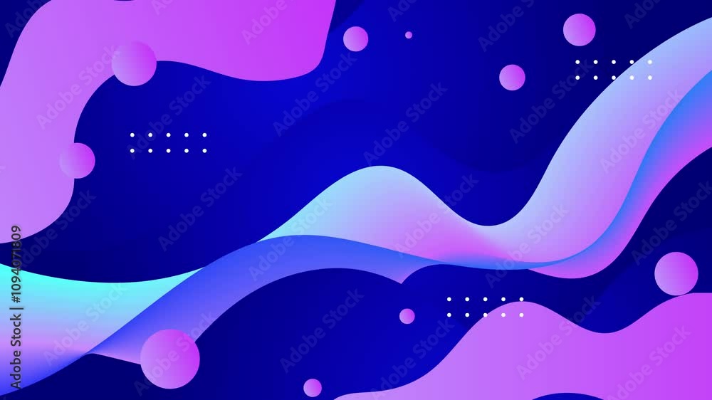 blue and pink vibrant shapes in an abstract background seamless 4k video background motion pop art design blue and pink vibrant shapes in an abstract background seamless 4k video background motion pop art design