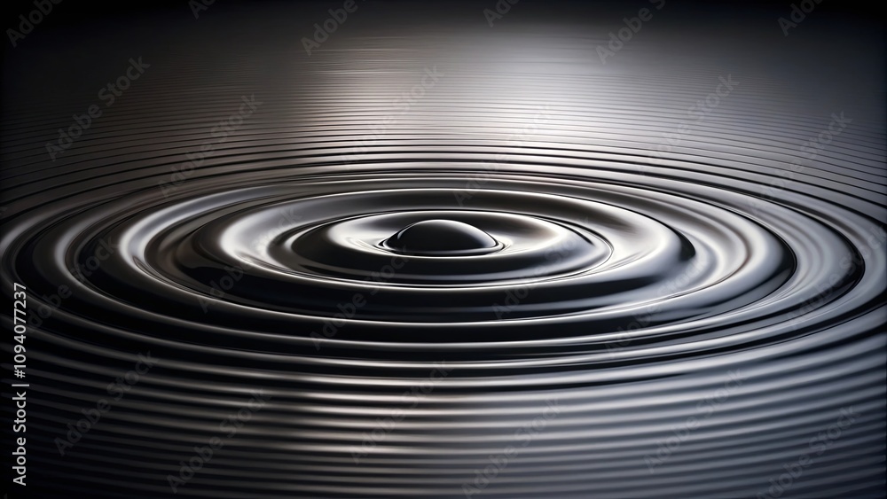 Abstract Dark Liquid Ripple Effect A Study in Circular Patterns and Concentric Waves Abstract Dark Liquid Ripple Effect A Study in Circular Patterns and Concentric Waves
