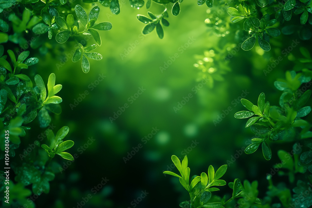 Abstract green background Abstract green background