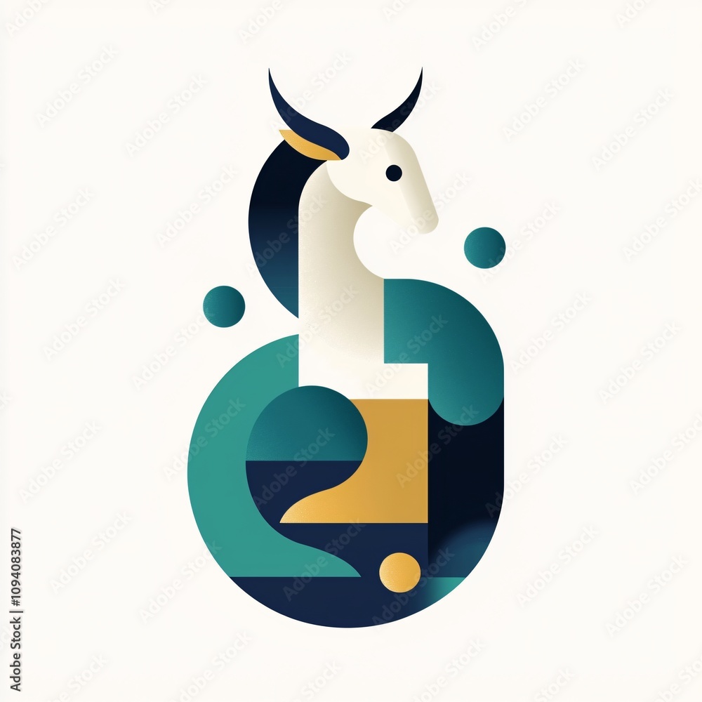 Naklejka premium Exploring Vibrant Minimalist Abstract Design Artistic Space Graphic Art Creative Environment Visual Representation of BCFD