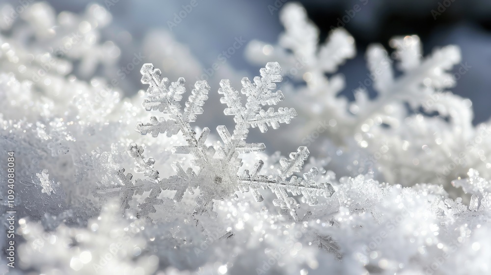Snowfall: The sky releases delicate snowflakes, blanketing the ground in a layer of sparkling white, reflecting the soft light of the winter sun.
Snowfall: The sky releases delicate snowflakes, blanketing the ground in a layer of sparkling white, reflecting the soft light of the winter sun.