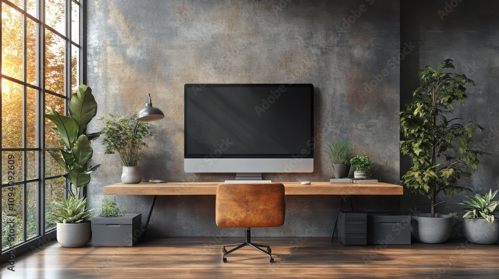 Hyper-realistic Minimalist Desk Setup Stock Photo: Ideal for Technology, Productivity, and Business Websites Hyper-realistic Minimalist Desk Setup Stock Photo: Ideal for Technology, Productivity, and Business Websites