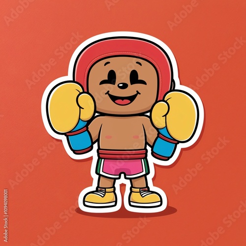 illustration of a boxer