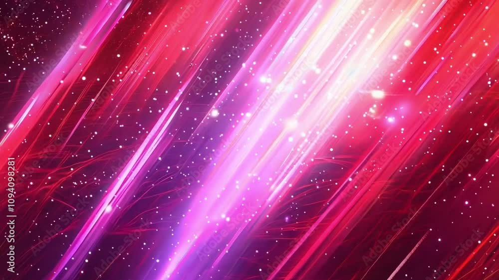 Abstract background with streaks of light in pink and red Abstract background with streaks of light in pink and red