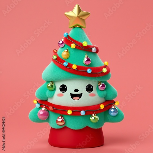 chibi christmas tree
