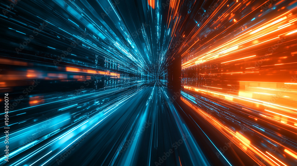 Obraz premium Digital transformation empowers businesses to streamline operations, improve customer experiences, and unlock new opportunities in competitive markets.