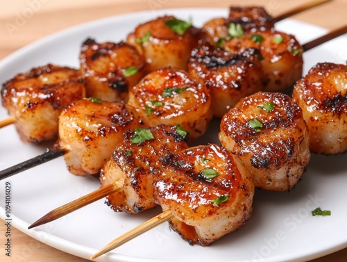 Grilling spicy shrimp skewers with chililime glaze outdoor bbq recipe guide summer vibes culinary adventure