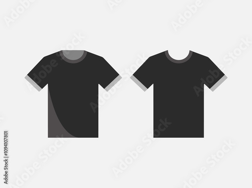 black t shirt