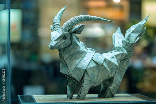 Intricate goat origami that requires a lot of effort can turn ordinary paper into beautiful artwork that can be displayed on a stand in a gallery. (Capricorn for those born between Dec 22 – Jan 19)