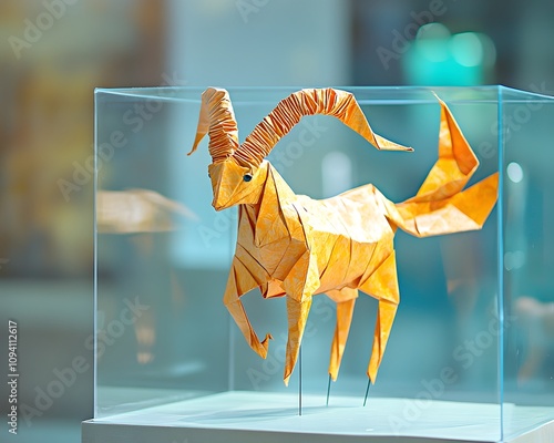 Intricate goat origami that requires a lot of effort can turn ordinary paper into beautiful artwork that can be displayed on a stand in a gallery. (Capricorn for those born between Dec 22 – Jan 19)