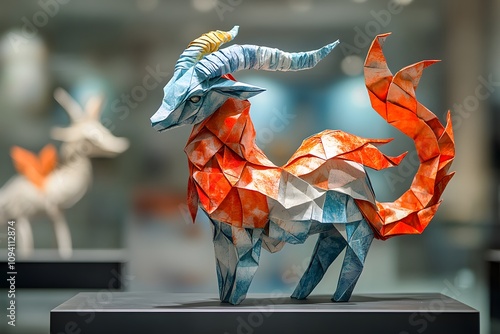 Intricate goat origami that requires a lot of effort can turn ordinary paper into beautiful artwork that can be displayed on a stand in a gallery. (Capricorn for those born between Dec 22 – Jan 19)