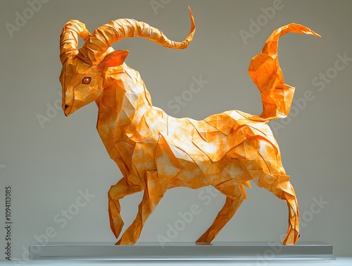 Intricate goat origami that requires a lot of effort can turn ordinary paper into beautiful artwork that can be displayed on a stand in a gallery. (Capricorn for those born between Dec 22 – Jan 19)