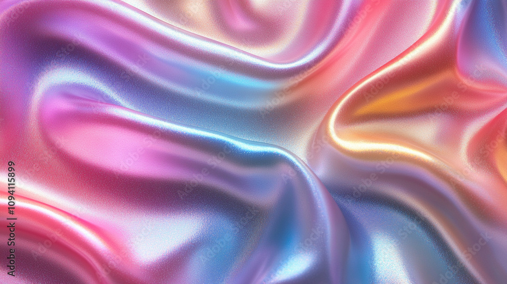 Close-up view of an iridescent mother of pearl texture, showcasing the natural, abstract swirls of soft, luminous colors that mimic the gentle waves of light reflecting off a pearl-like surface Close-up view of an iridescent mother of pearl texture, showcasing the natural, abstract swirls of soft, luminous colors that mimic the gentle waves of light reflecting off a pearl-like surface