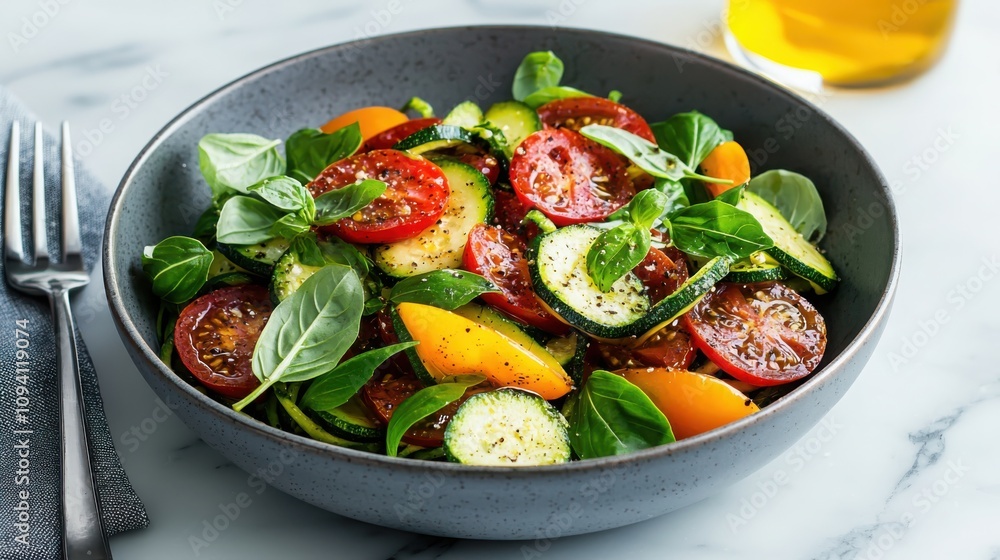 Savoring raw zucchini noodles with tangy tomato and almond sauce a refreshing summer dish experience Savoring raw zucchini noodles with tangy tomato and almond sauce a refreshing summer dish experience