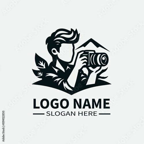 Professional Vlogger Logo Design, YouTube Channel Logo, Content Creator Logo, Influencer, Media Personality