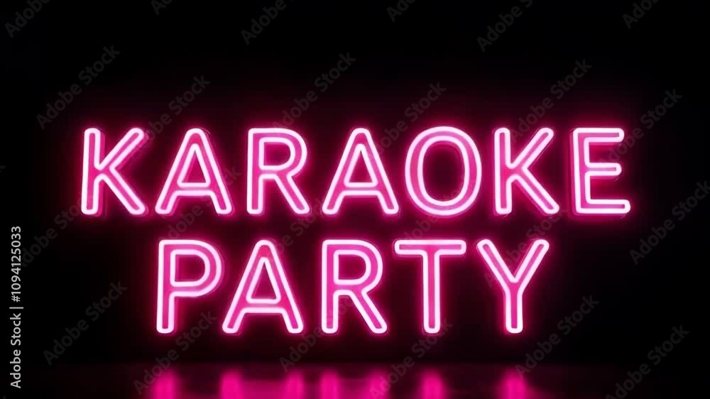 Pink neon sign reading Pink neon sign reading