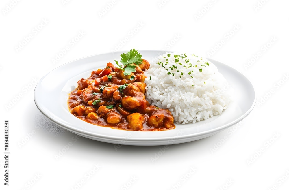 A plate of Japanese curry rice A plate of Japanese curry rice