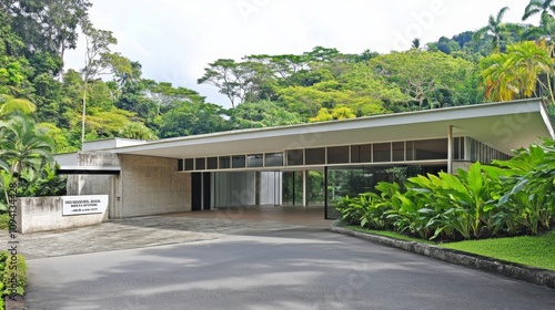 House with price tag on the front door, indicating a property for sale. The scene symbolizes change, opportunity, and the pursuit of new beginnings in life.