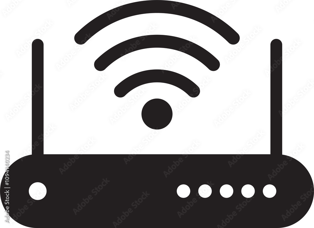 wireless router repeater icon for graphic design, logo, web site, social media, mobile app, ui illustration wireless router repeater icon for graphic design, logo, web site, social media, mobile app, ui illustration