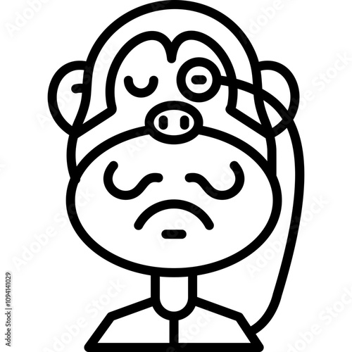 Detective Ape Icon