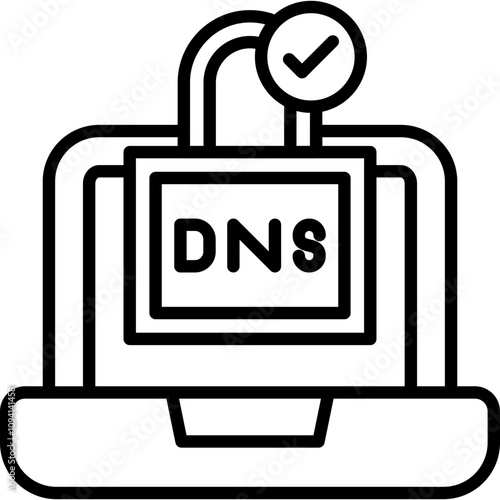 Domain Name System Icon