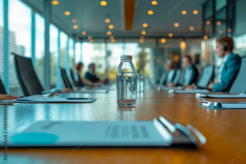 A glass of water sitting on top of a wooden table A glass of water sitting on top of a wooden table