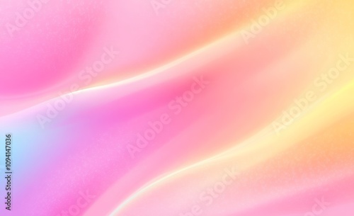 Abstract Pastel Gradient Background with Pink Yellow and Blue Soft Texture Effect