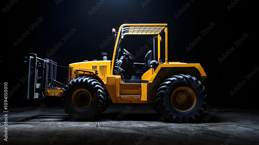 Versatile Utility Tractor with Fork Attachment for Farming Versatile Utility Tractor with Fork Attachment for Farming