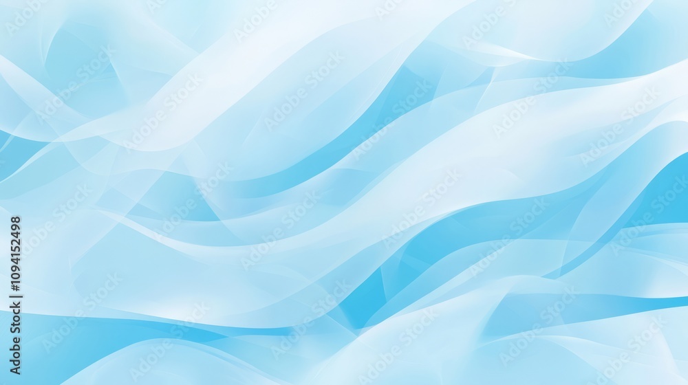 Fototapeta premium Blue stripe light band background Abstract background