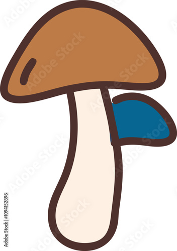 mushroom vector illustration