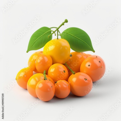 Sea Buckthorn Fruit Icon - Fresh and Healthy Natural Ingredients